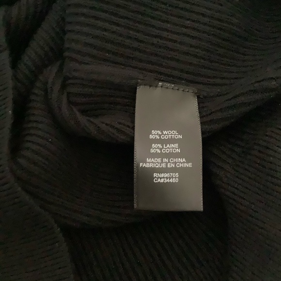 🖤La Vie Pointelle Wool & Cotton Turtleneck Sweater - Picture 12 of 13